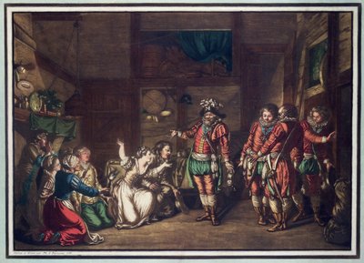 Death of Armand de Gontault, Baron de Biron, engraved by Jean Baptiste Morret, 1792 by Jacques Francois Joseph Swebach